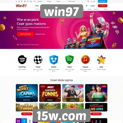 Análise das funcionalidades do site win97